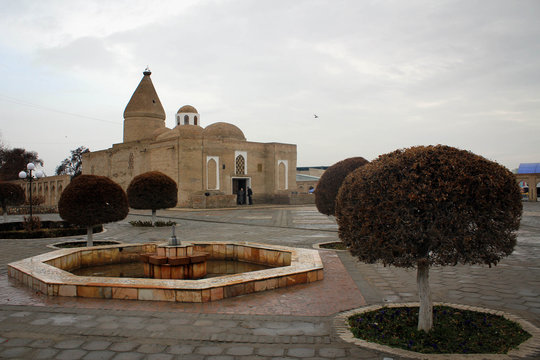 Chashma-Ayub Mausoleum view of ancient Bukhara, Uzbekistan