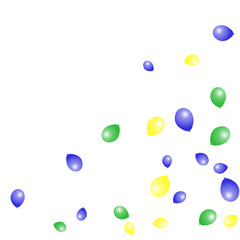 Background with Colorful balloons. Simple Feminine Pattern for Card, Invitation, Print. Trendy Decoration with Beautiful balloons. 