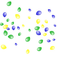 Background with Colorful balloons. Simple Feminine Pattern for Card, Invitation, Print. Trendy Decoration with Beautiful balloons. 