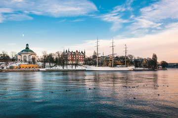  Architecture in the centre of Stockholm, Sweden.