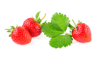 Strawberry isolated on white background