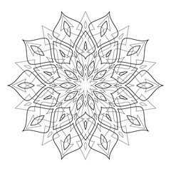 Mandala Vector Design Element