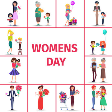 Happy Womens Day for Girls, Women and Grandmothers