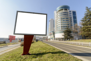 Billboard on the side of the Road