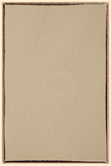 Old paper sheet isolated on white background