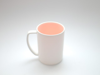 白いマグカップ