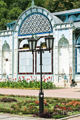 a fragment of a historical building