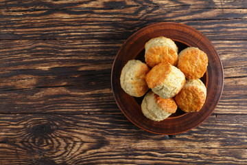 tasty freshly baked homemade english scones