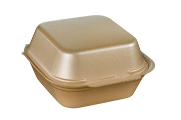 Plastic Fast Food Box