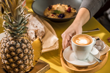 luxury lavish fresh breakfast