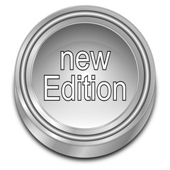 New Edition Button - 3D illustration