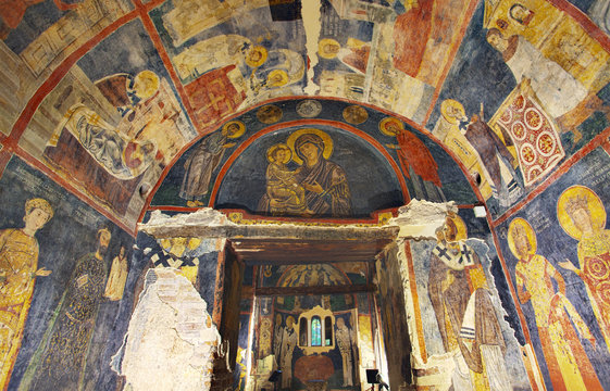 Interior Paintings Boyana Church