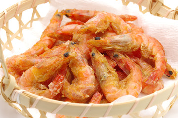 甘海老の唐揚げ