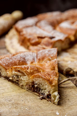 ensaimada, a pastry typical of Mallorca, Spain