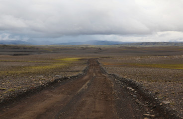 Icelandic road to Lakagigar