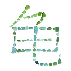 sea glass symbol