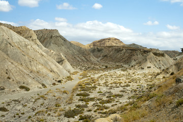 Desert Tabernas. landscape