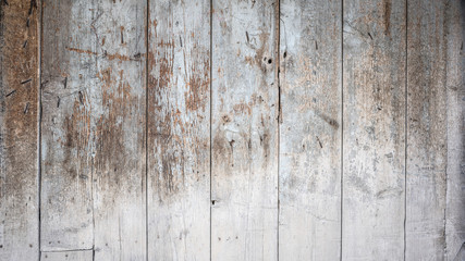Stained color wooden background