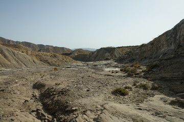 Fototapeta na wymiar Desert Tabernas. landscape