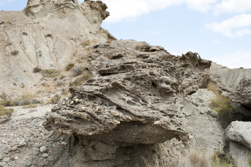 Desert Tabernas. landscape