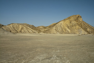 Desert Tabernas. landscape