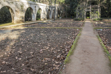  Carmen de los Martires, near to Alhambra, public garden.Granada, Spain.