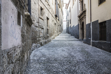 Obraz premium El Albaicin, traditional neighborhood in Granada, Spain.