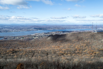 Scenic view of the Hudson Valley