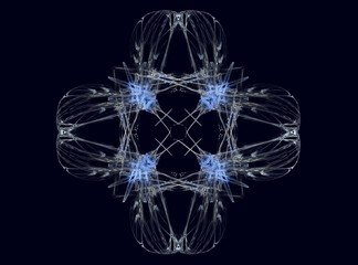 Abstract fractal illustration.  Design element for title , page backgrounds,banners, labels, prints, posters, web, presentation, invitabanners.