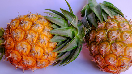 Asia pineapple mini size with orange  colour sweet test nice to try