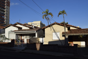 Casas residênciais no centro de São Carlos