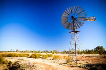 Washable wall murals Australia Australian Windmill