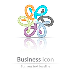 Fototapeta premium Originally created business icon