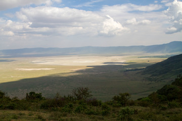 Ngorongoro Conservation Area Landscape and Wildlife