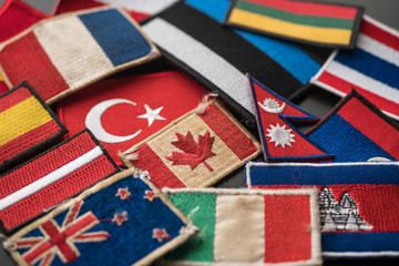 World Flags Patches