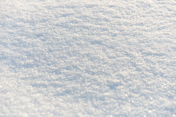 Clean Snow - white snow background