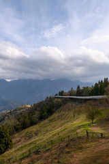 Fototapeta na wymiar Taiwan mountain scenery