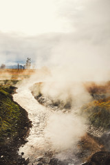 Iceland geiser - hot springs