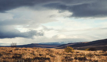 Iceland landscape - mountains