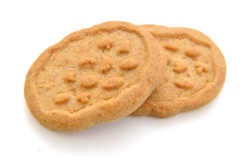 cookie sweets on white background