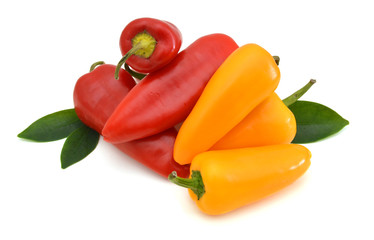 Group Sweet Mini Peppers