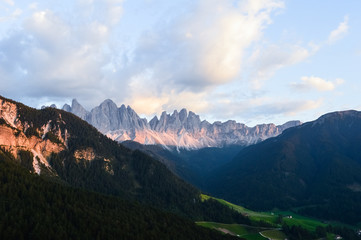 Odle from Santa Maddalena