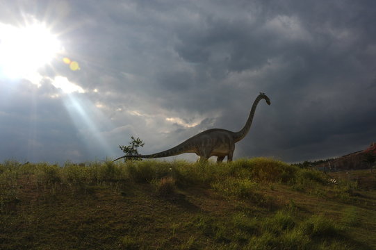 Dino im Dinopark Germendorf