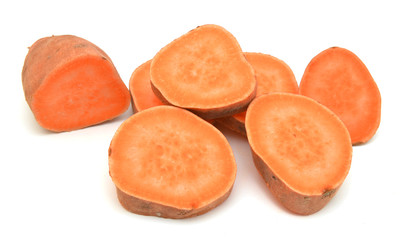 Fototapeta na wymiar Sweet potatoes