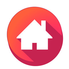 ikona z długim cieniem na tle okręgu
