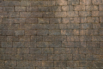 Textured old brick wall background