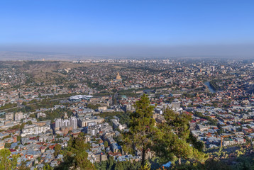 Naklejka premium View of Tbilisi, Georgia
