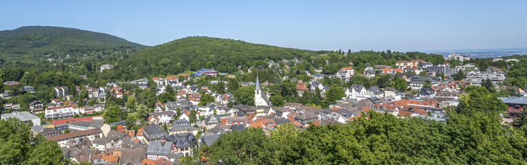 Fototapeta na wymiar Königstein im Taunus Panoramablick 