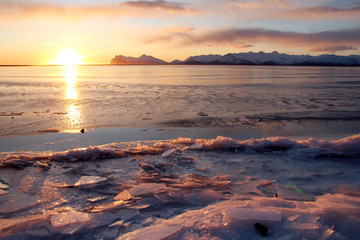 Obraz premium Iceland East Fjord