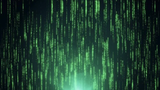 Abstract background of binary code
